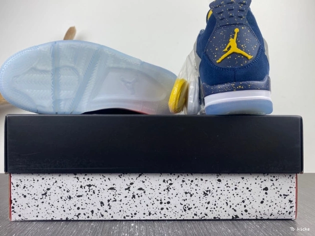 Reps TBK AJ4-1036660 Michigan (PE) Retro Air Jordan 4 0801